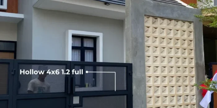 Desain Tralis Pagar Perforated Terbaru – Minimalis Modern