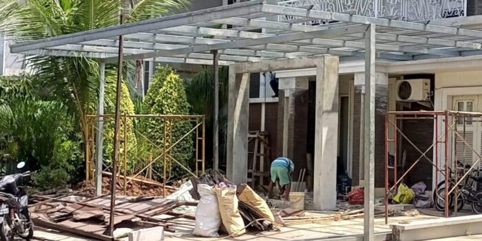 Jasa Pasang Kanopi Galvanis Anti Karat