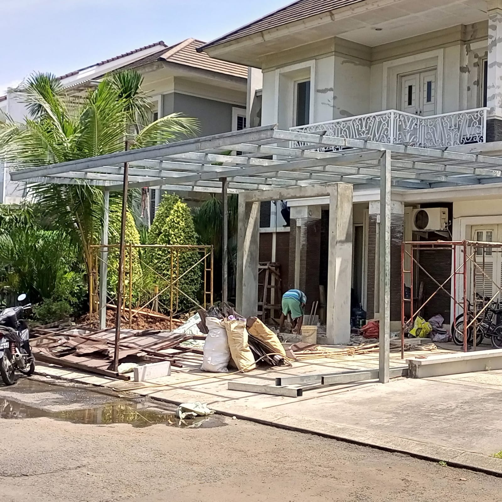 Jasa Pasang Kanopi Galvanis Anti Karat