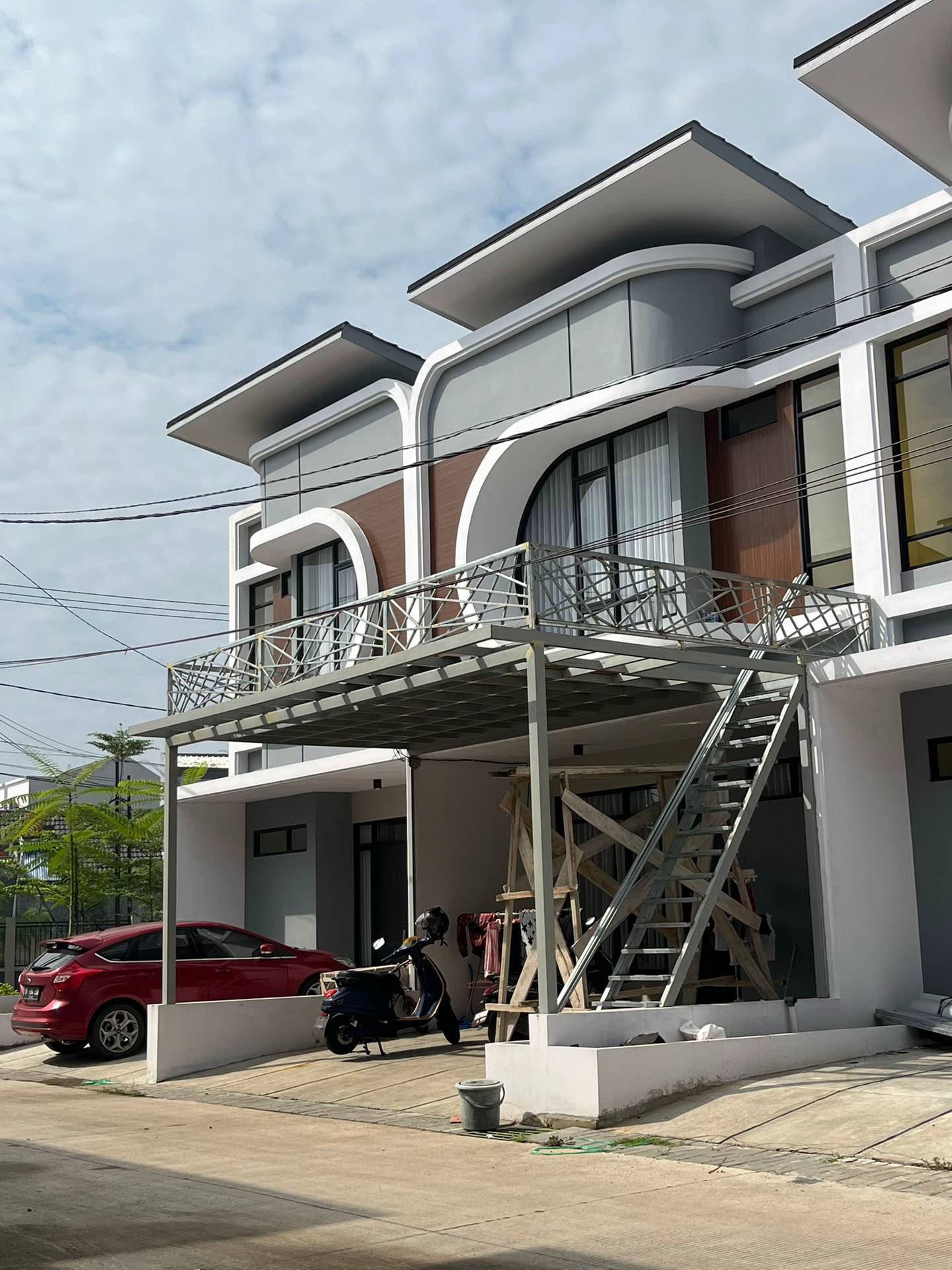 jasa pasang kanopi Balkon Minimalis