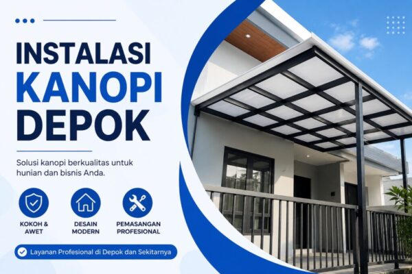 Instalasi Kanopi Depok