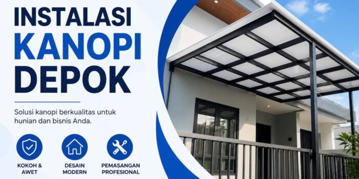 Instalasi Kanopi Depok