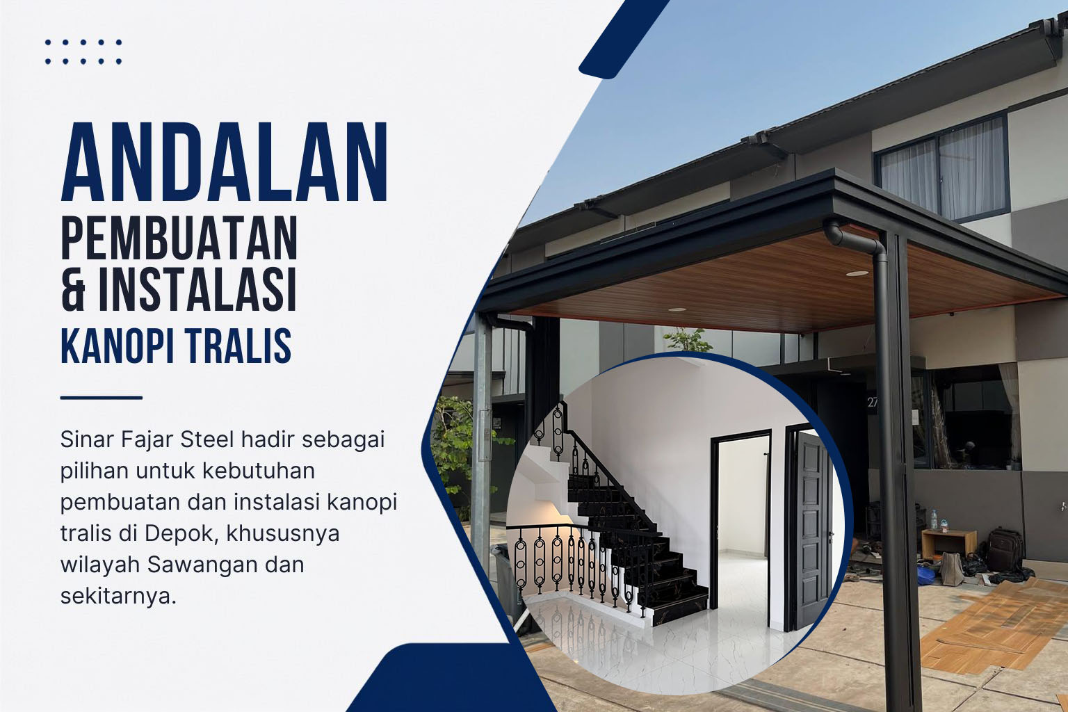 Andalan Pembuatan & Instalasi Kanopi Tralis